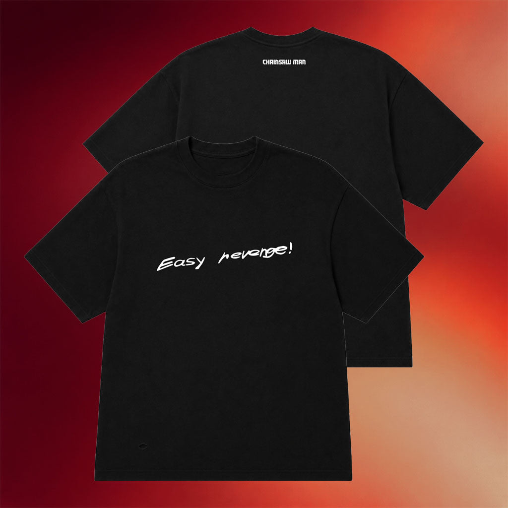 Crunchyroll Chainsaw Man Merch 2026 Chainsaw Man Easy Revenge T-Shirt Gift For Anime Fans - Merchluma