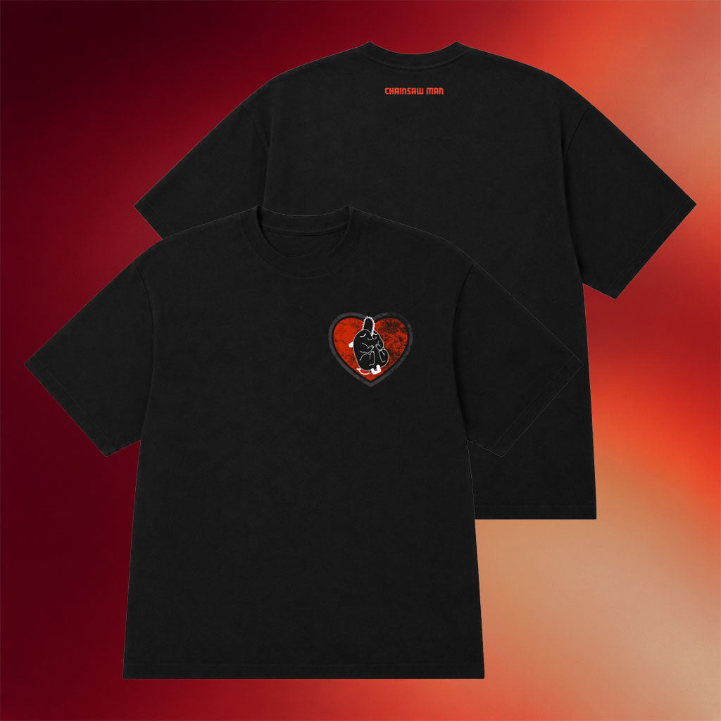 Crunchyroll Chainsaw Man Merch 2026 Chainsaw Man Pochita Heart T-Shirt Gift For Anime Lovers - Merchluma