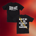 God's Hate Merch 2026 Be Harder T-Shirt Best Gift For Band Fans - Merchluma