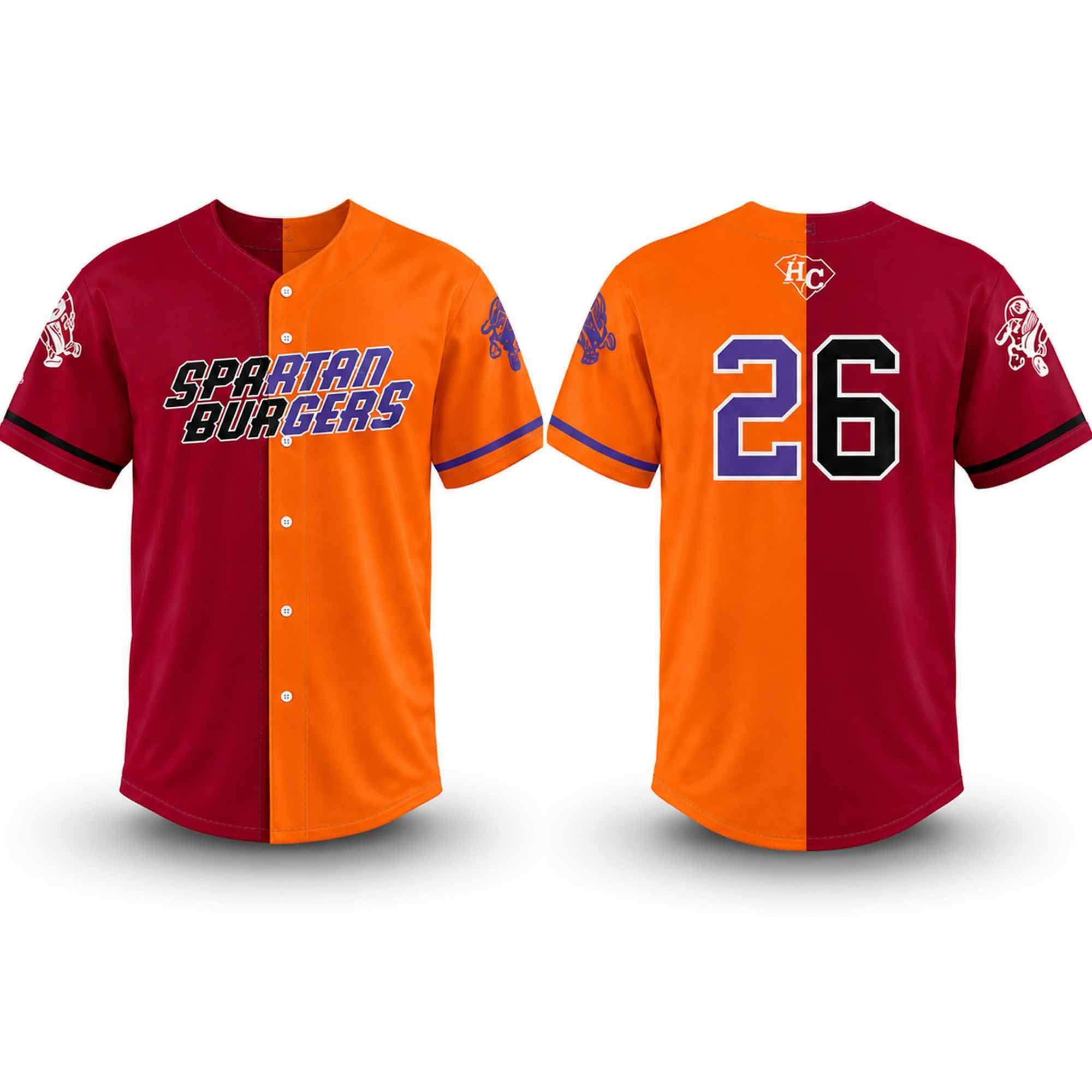2026 Hub City Spartanburgers House Divided Jersey HC Spartanburgers Merch Gifts For Fans - Merchluma