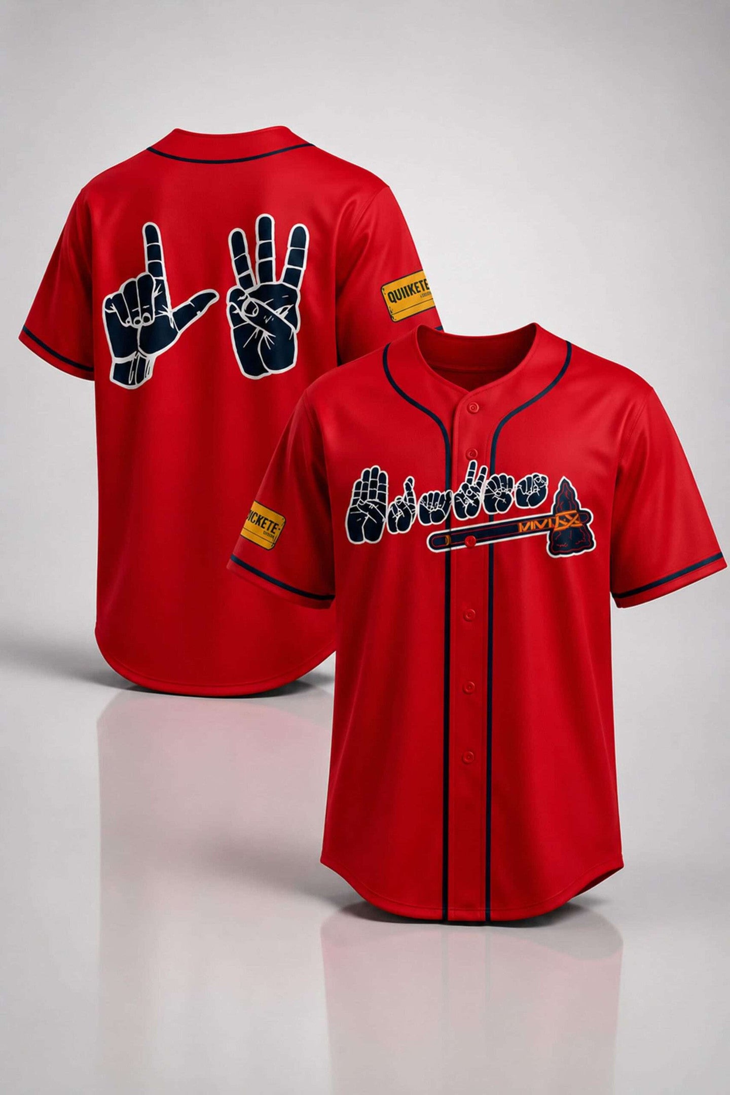 Atlanta Braves Deaf Awareness Night 2026 Baseball Jersey Atlanta Braves Merch Fan Gifts - Merchluma
