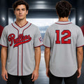 2026 Philadelphia Phillies #12 Gray Field Of Dreams Stadium Jersey Phillies Merch Gifts For Fan - Merchluma