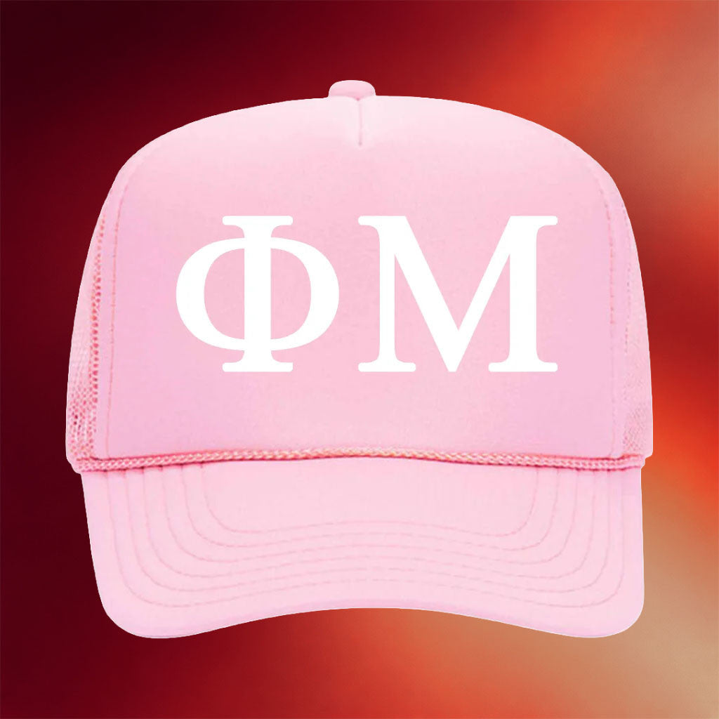Phi Mu Merch 2026 Phi Mu Trucker Hat Birthday Presents For Girlfriend - Merchluma