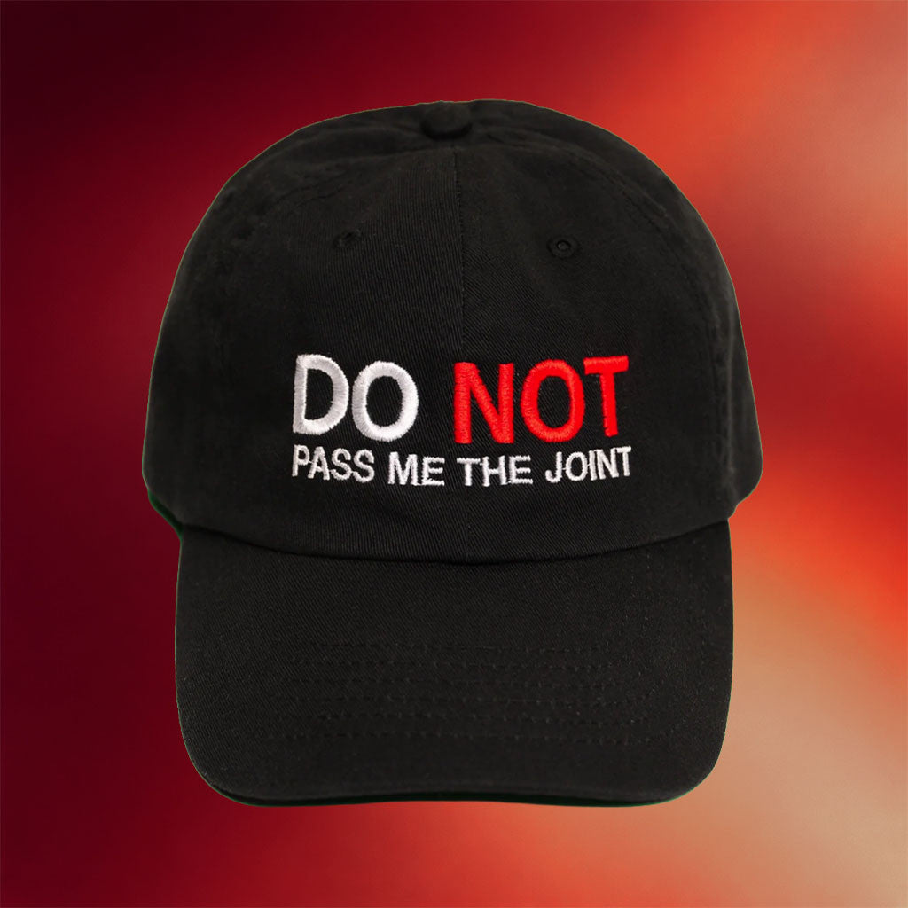 Funny Brothers Merch 2026 Anti-Drug Hat Embroidered Do Not Pass Me The Joint SuperMega Merch - Merchluma