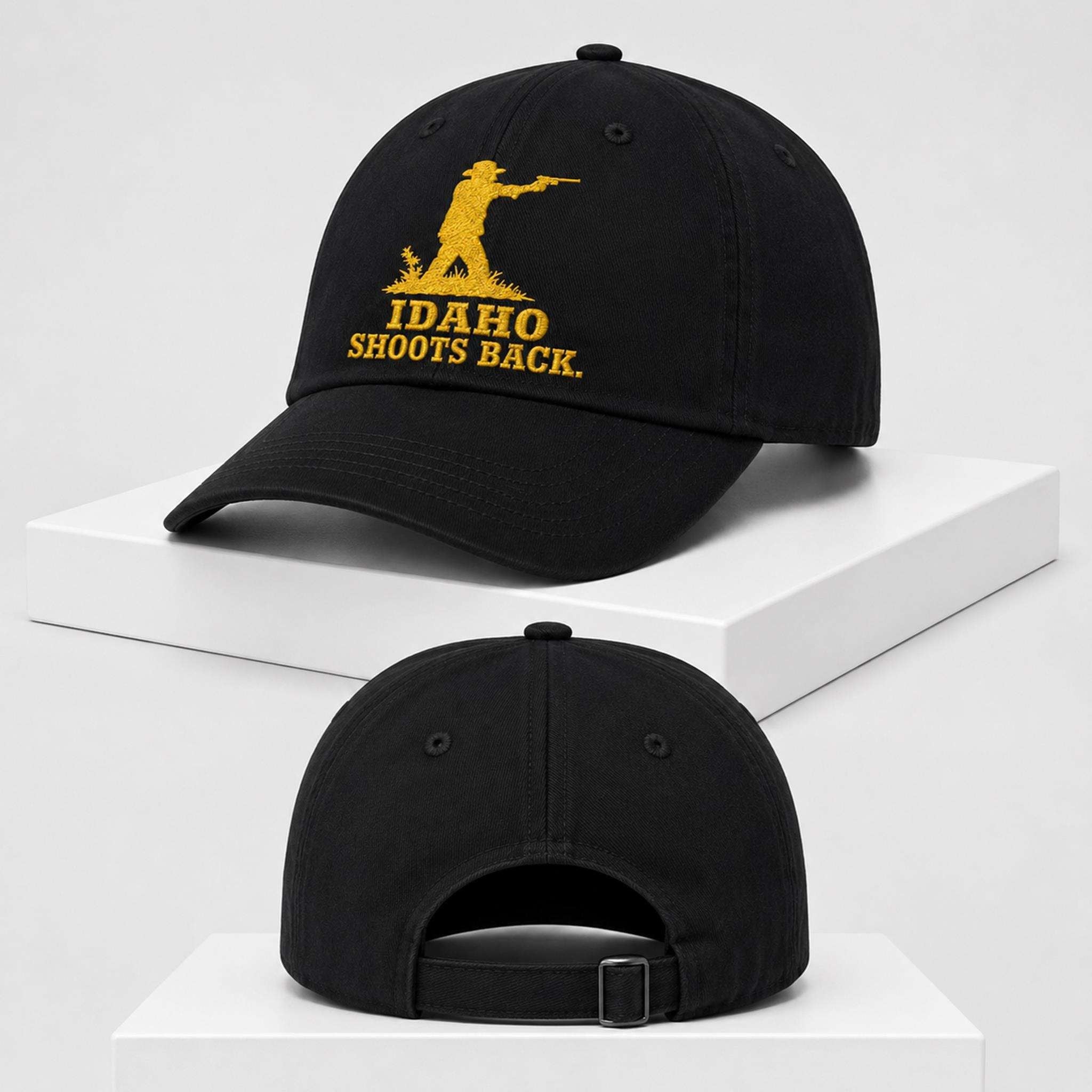 Idaho Shoots Back 2026 Hat Embroidered Gift Ideas For Husband - Merchluma