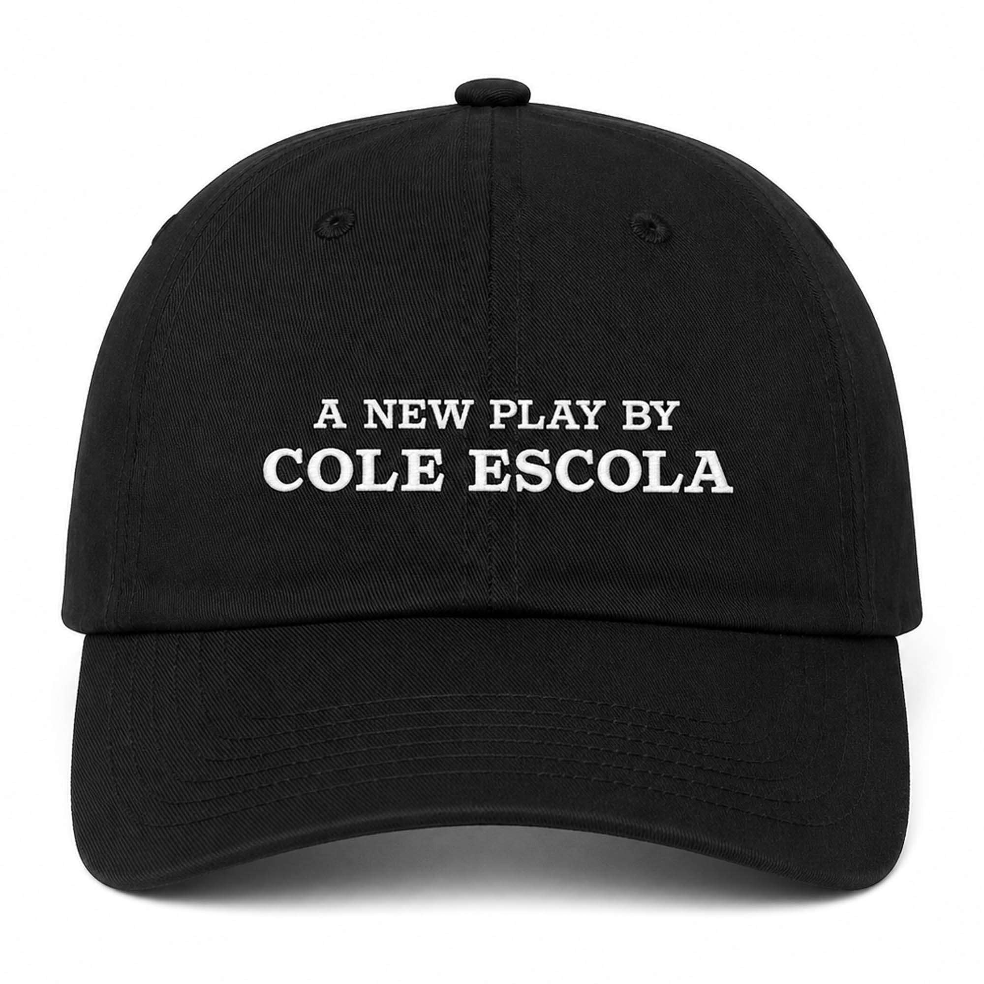 Jennifer Lawrence A New Play By Cole Escola Hat Embroidered Jennifer Lawrence Merch Fan Gifts - Merchluma