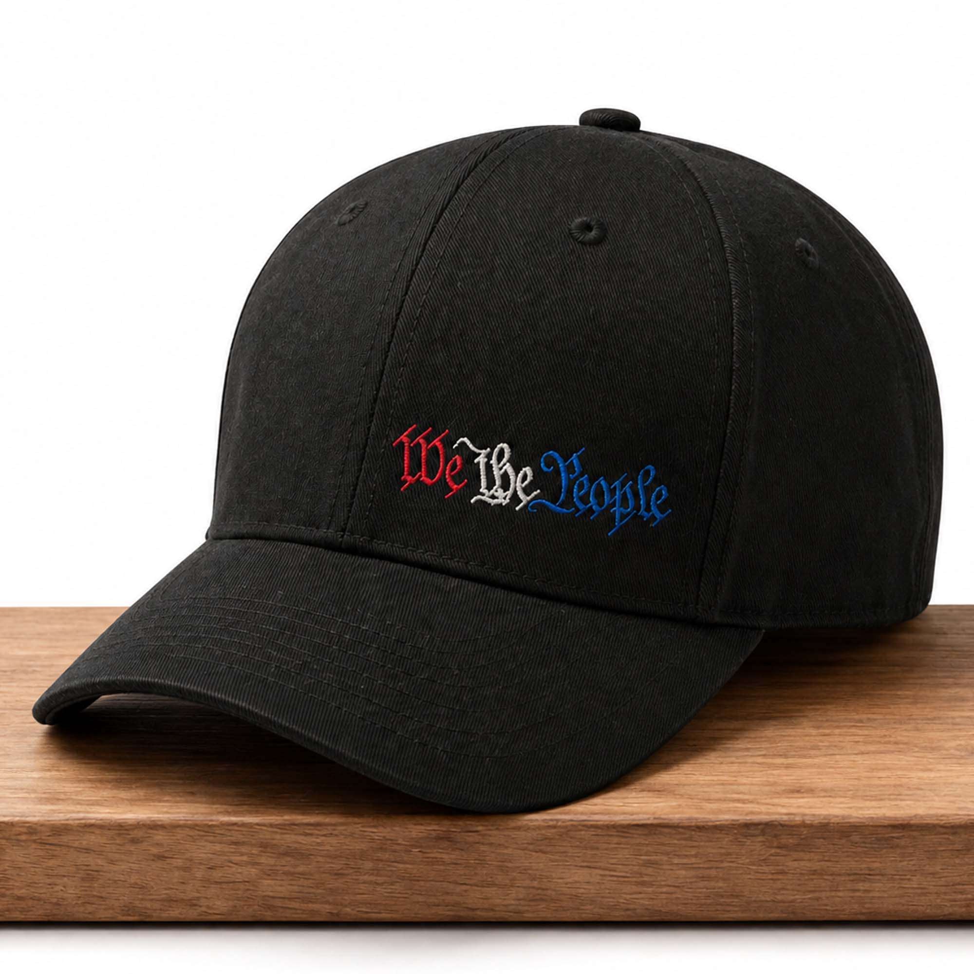 We The People Hat Embroidered Patriotic Merch Gifts For Father - Merchluma