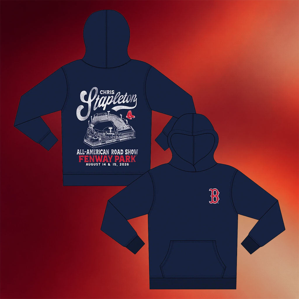 Chris Stapleton Merch 2026 Boston Stadium Series Hoodie Chris Stapleton Tour Merch Fan Gifts - Merchluma