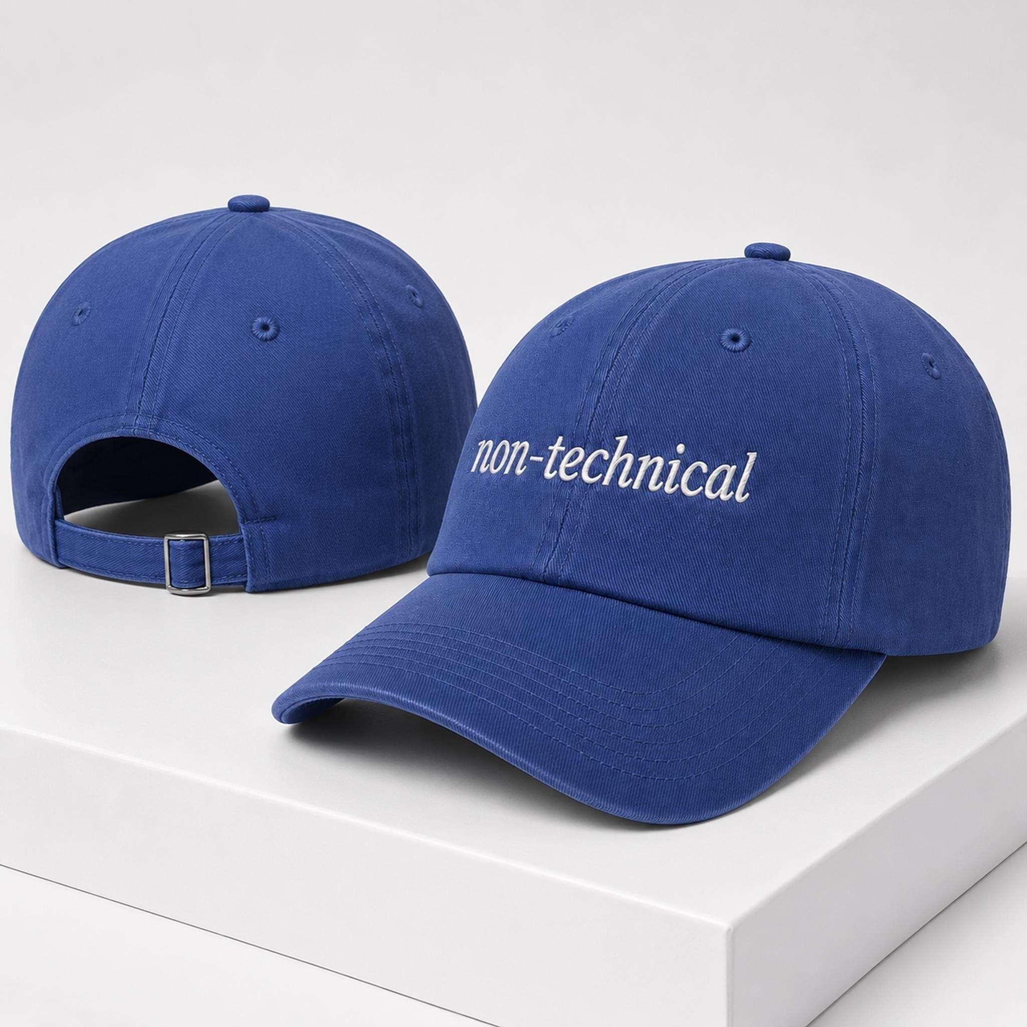 Non Technical 2026 Hat Embroidered Best Birthday Gift For Husband - Merchluma