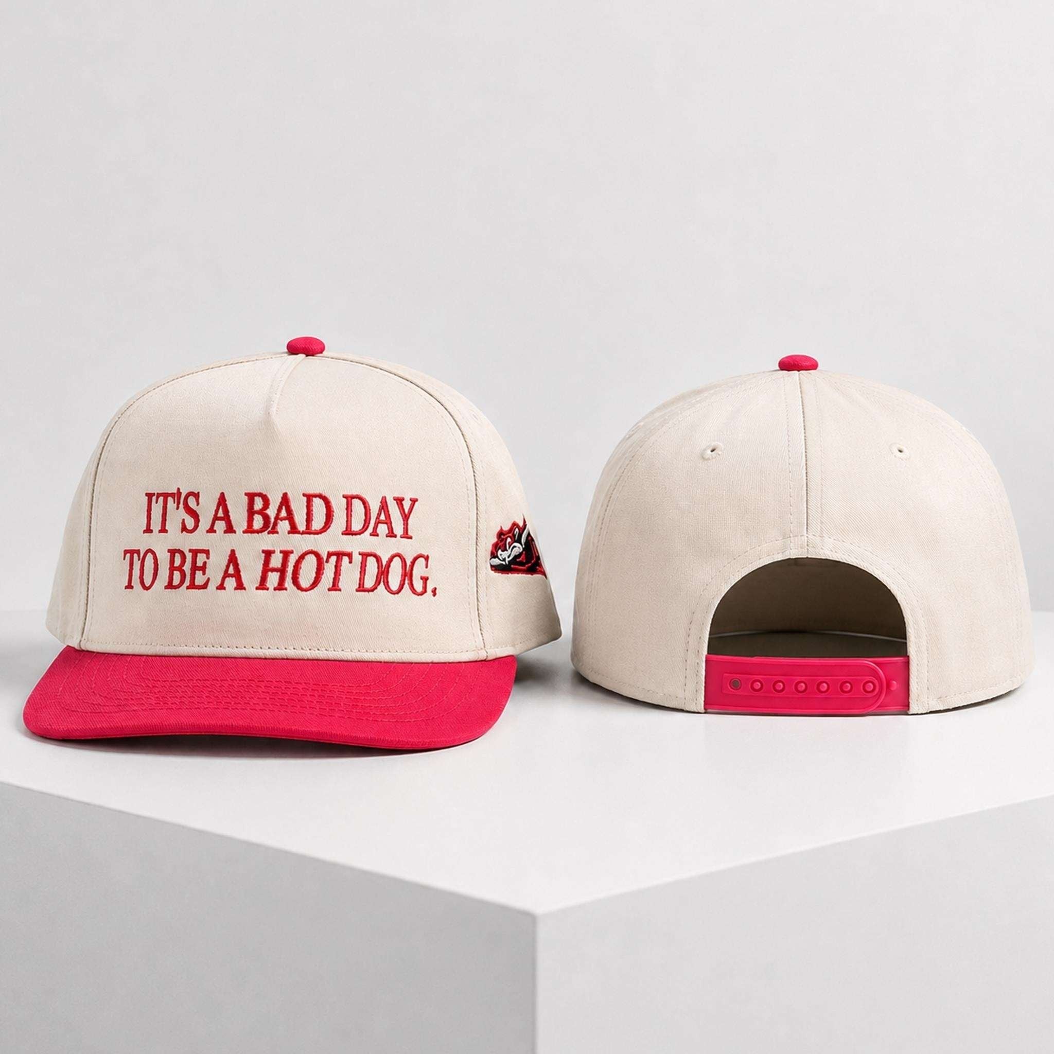Richmond Flying Squirrels It's A Bad Day To Be A Hot Dog Hat 2026 Embroidered Squirrels Merch - Merchluma