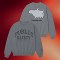 Crunchyroll Chainsaw Man Merch 2026 Chainsaw Man Public Safety Pochita Crewneck Sweatshirt - Merchluma