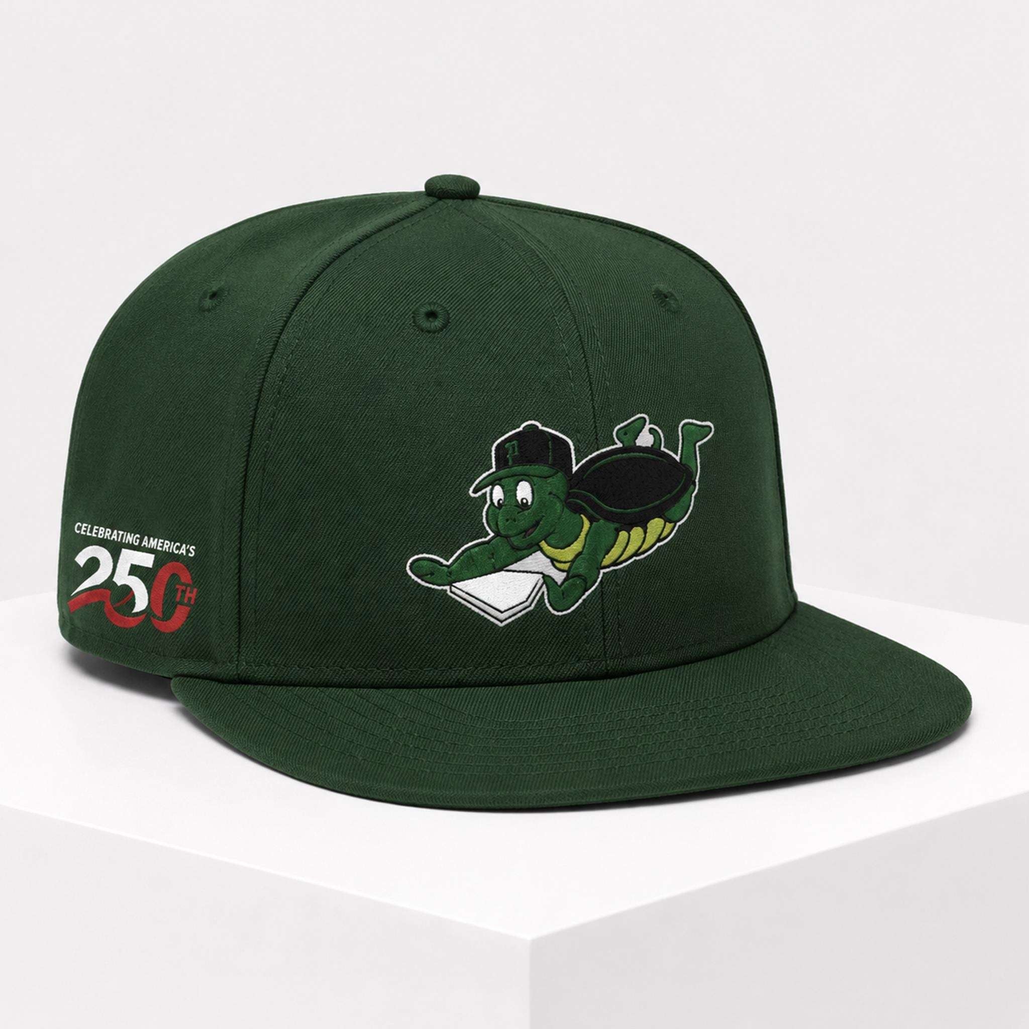 Pulaski River Turtles July 3rd Independence Day Snapback Hat 2026 Embroidered PR Turtles Merch - Merchluma