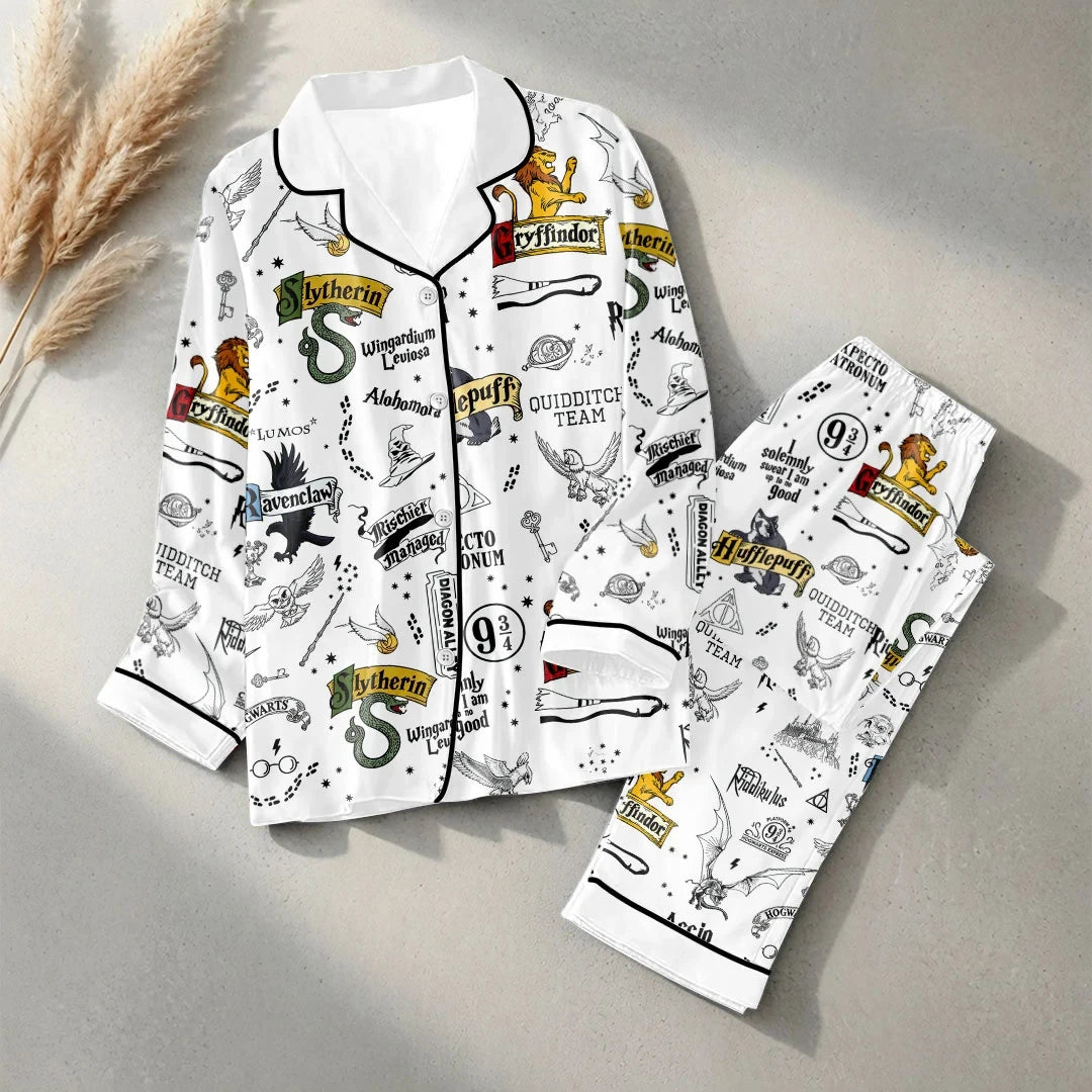 Harry Potter 25 Years Of Magic Pajama Sets Harry Potter Merch Gift Ideas for Sisters - Merchluma