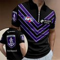 Fremantle Dockers Est 1994 Zip Polo Shirt Fremantle Football Club Shirt Fan Gift Ideas - Merchluma