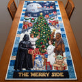 Personalized Star Wars Merry World Quilted Table Runner Holiday Home Decor Christmas Gifts - Merchluma