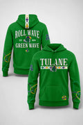 2026 Tulane Green Wave The King of Mardi Gras City Hoodie TG Wave Merch Gifts For Him - Merchluma
