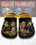 Iron Maiden 2026 Piece Of Mind Clogs Iron Maiden Merch Gift Ideas for Music Lovers - Merchluma