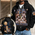 New York Knicks Champions 2026 Finally Over Half Zip Quarter Waffle Hoodie Knicks Merch - Merchluma