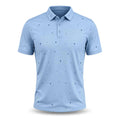 LeBron James Light Blue Golf Polo Shirt Philadelphia 76ers Merch Gift For Basketball Lover - Merchluma