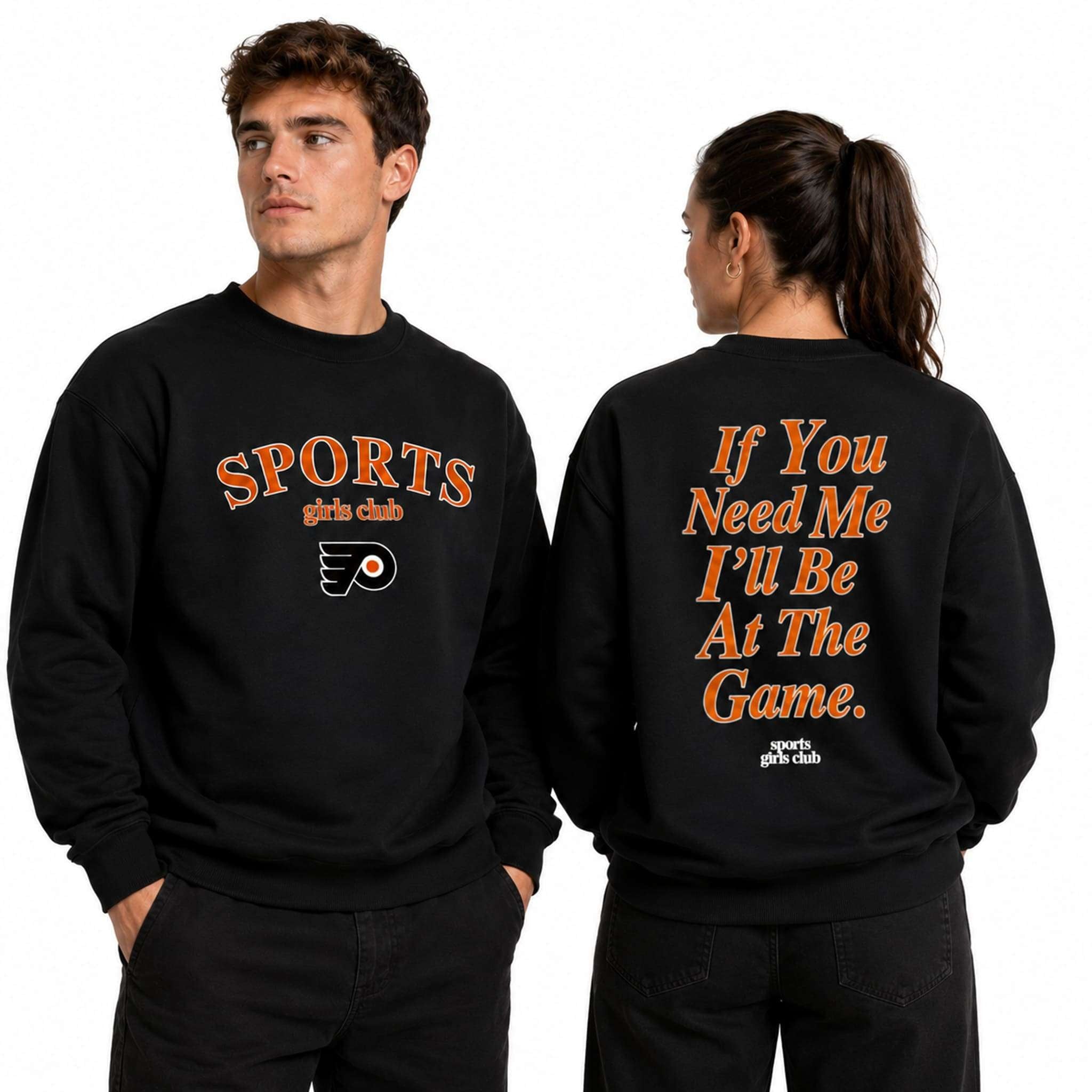 2026 Flyers If You Need Me I'll Be At The Game Sweatshirt Philadelphia Flyers Merch Fan Gear - Merchluma