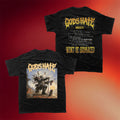 Gods Hate Merch 2026 Won't Be Disgraced Black T-Shirt Best Gifts For Music Lovers - Merchluma