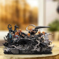 Bleach 25th Anniversary Shape Acrylic Plaque Bleach Merch Display Room Decorations - Merchluma