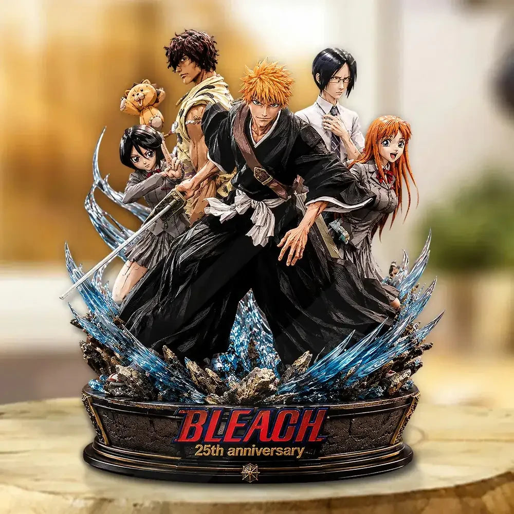 Bleach 25th Anniversary Shape Acrylic Plaque TV Series Bleach Merch Anime Lover Room Decor - Merchluma