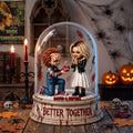 Personalized Horror Couple Better Together Acrylic Plaque Halloween Gifts For Couples - Merchluma