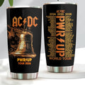 ACDC Merch PWRD UP Tour 2024 2025 2026 ACDC Tumbler Best Gifts For Music Lovers - Merchluma