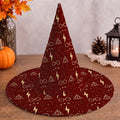 Harry Potter 25th Anniversary Quilted Witch Hat Harry Potter Merch Halloween Gift Ideas - Merchluma