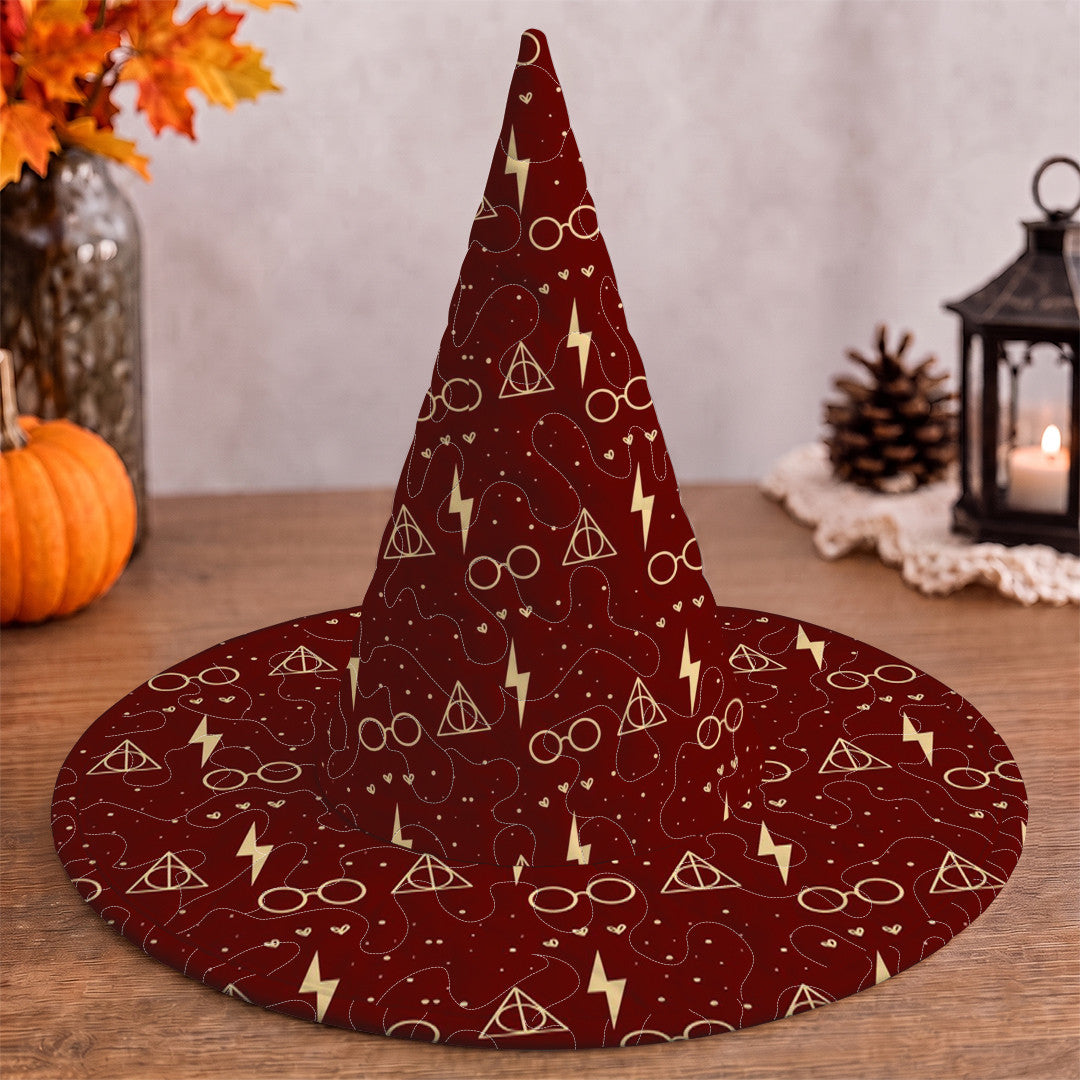 Harry Potter 25th Anniversary Quilted Witch Hat Harry Potter Merch Halloween Gift Ideas - Merchluma