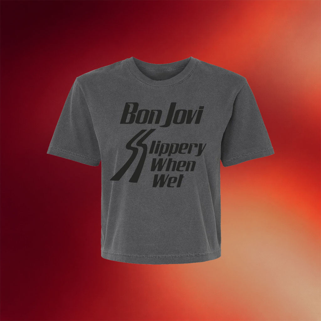Bon Jovi Merch 2026 Slippery When Wet T-Shirt Gifts For A Rock Music Lover - Merchluma
