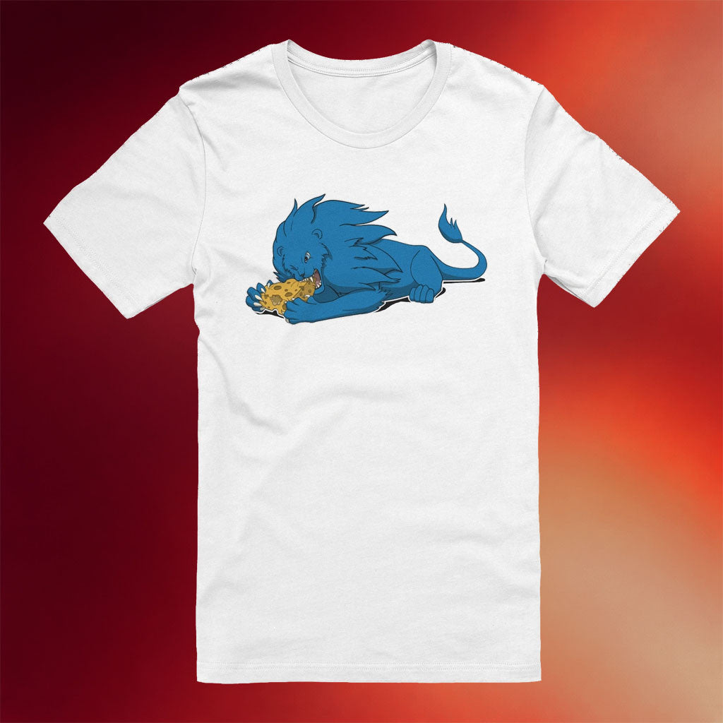 Tom Grossi Merch 2026 Blue Kitty Goes NOM T-Shirt Gifts For My Husband - Merchluma