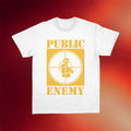 Public Enemy Merch 2026 Sniper Logo White T-Shirt Birthday Gift Ideas For Brothers - Merchluma