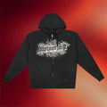 Native Estate Merch 2026 Salvinorin-A Chain Link Zip Hoodie Gift Ideas For Band Fans - Merchluma