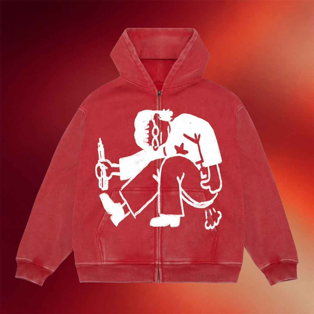 Grentperez Merch 2026 Sketch And Fart Zip Hoodie Best Gifts For Music Lovers - Merchluma