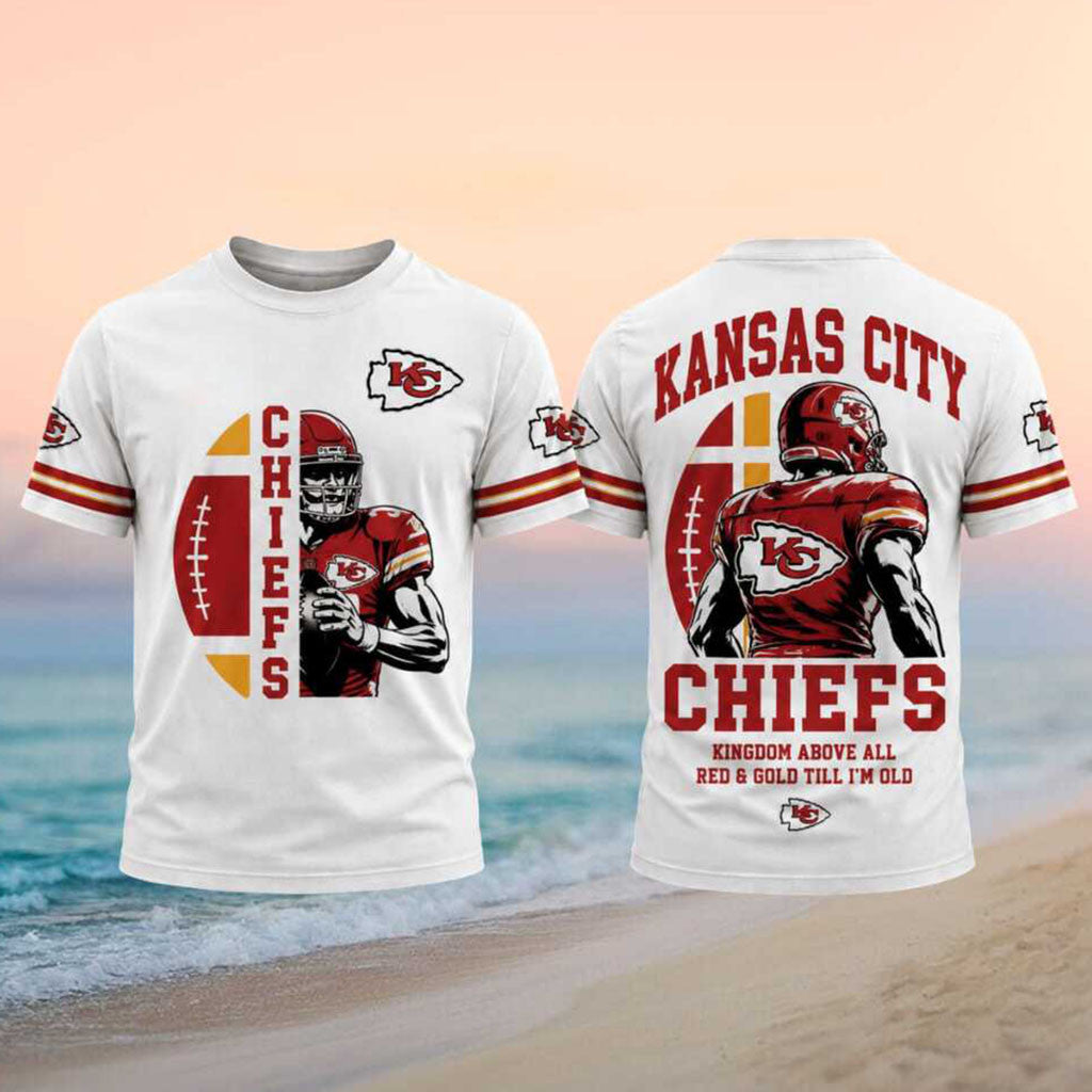 Kansas City Chiefs Merch Kingdom Above All T-Shirt Gifts For Kansas City Chiefs Fans - Merchluma