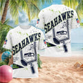 Seattle Seahawks Football Field Goal T-Shirt Game Day Apparel Seattle Seahawks Fans Gifts - Merchluma