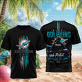 Miami Dolphins Police Officer We Protect You Enjoy The Game Shirt Miami Dolphins Merch Fan Gift - Merchluma