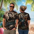 Philadelphia Eagles Michael Myers Sunday Nightmares Shirt Philadelphia Eagles Merch Fan Gifts - Merchluma