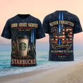 Snoopy Firefighter 343 Never Forgotten 911 Memorial Shirt We Remember The Fallen T-Shirt Gifts - Merchluma