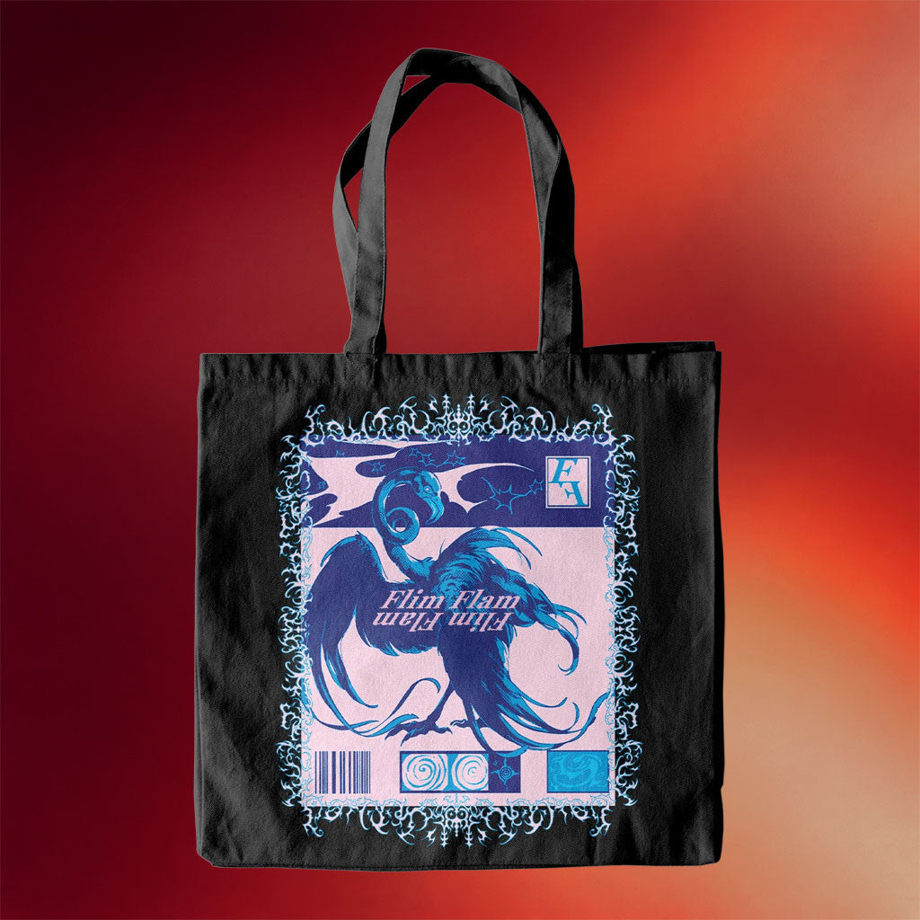 Flim Flam Merch 2026 Comic Cover Black Tote Bag Birthday Presents For Sisters - Merchluma