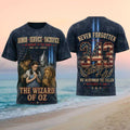 The Wizard of Oz Characters September 11 Never Forgotten Shirt 9 11 Outfits Gift For Fans - Merchluma