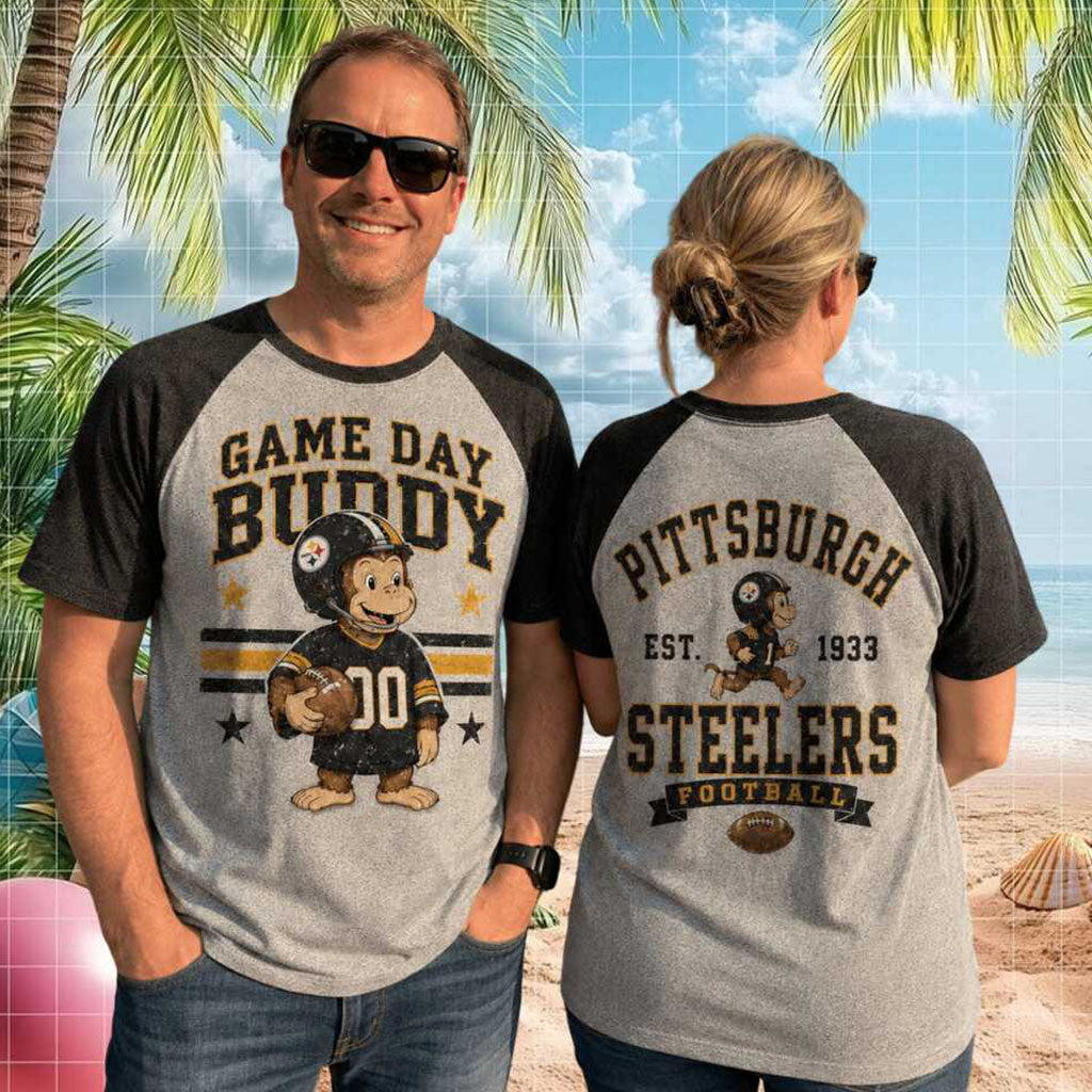Pittsburgh Steelers Game Day Buddy Football Mascot Shirt Steelers Merch Football Themed Gifts - Merchluma