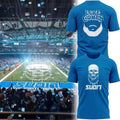 Denver Broncos X Luke Combs Skull Beard T-Shirt 2026 Luke Combs Tour Merch Gift For Fans - Merchluma