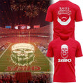 Kansas City Chiefs X Luke Combs Skull-Beard T-Shirt KC Chiefs Merch Gift For Music Lovers - Merchluma