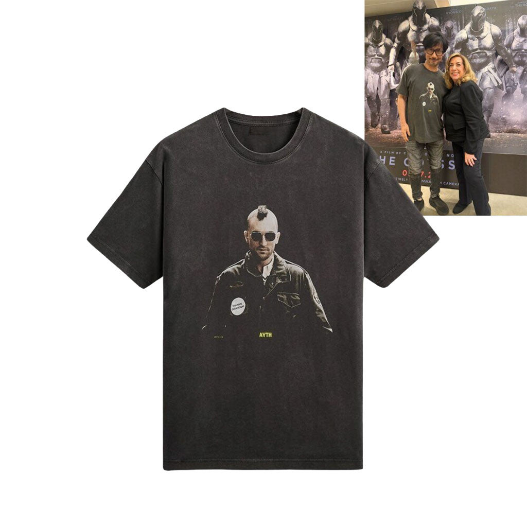 Hideo Kith X Taxi Driver Taxi Classic Vintage T-Shirt Good Gifts For Boyfriend - Merchluma