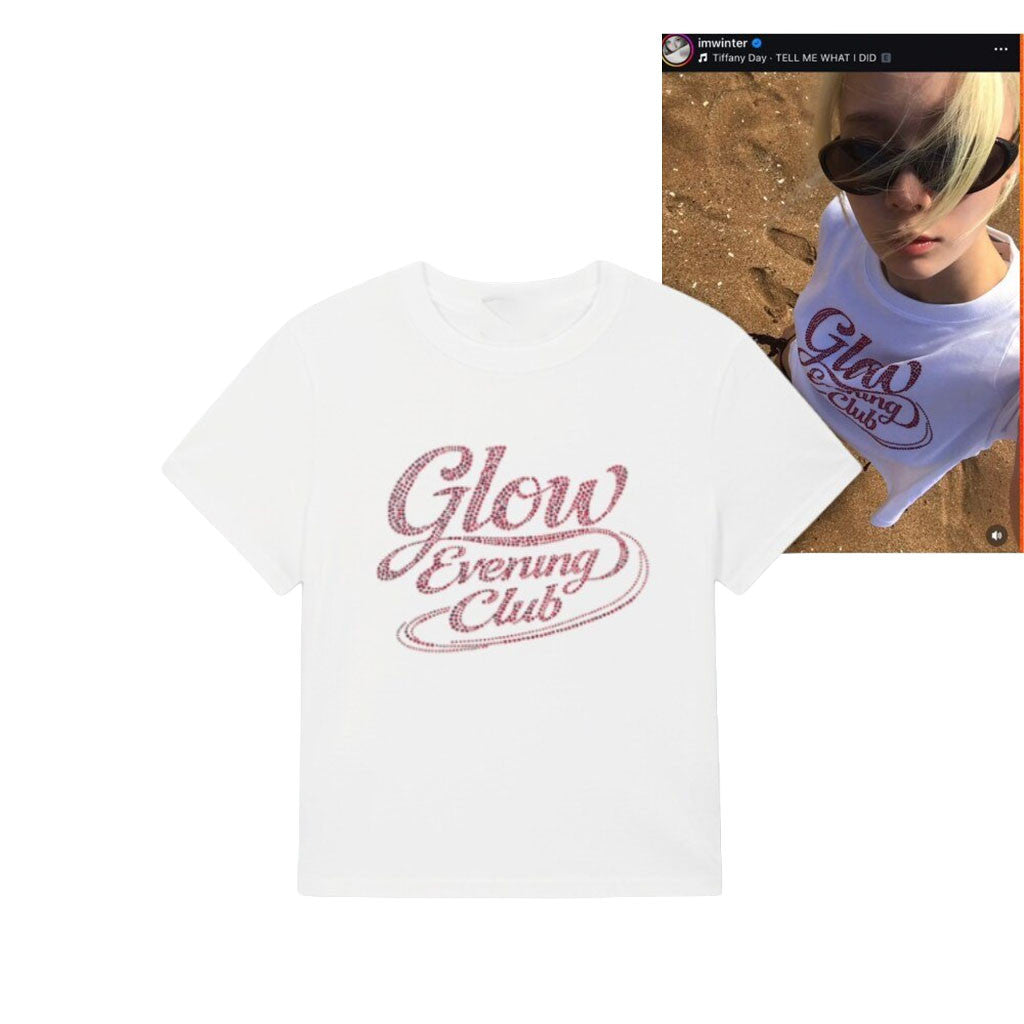 Aespa Winter Glow Evening Club Graphic T-Shirt Birthday Gifts For Her - Merchluma