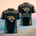 Custom Jacksonville Jaguars Camo T-Shirt Jacksonville Jaguars Football Team Tee Football Gifts - Merchluma