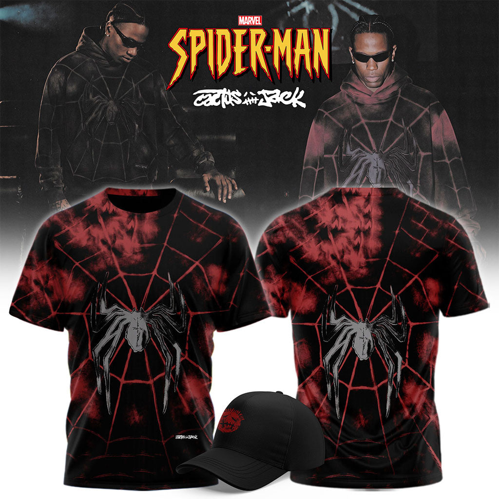 Cactus Jack X Spider-Man Brand New Day T-Shirt 2026 Spider-Man Merch Gift For Brothers - Merchluma